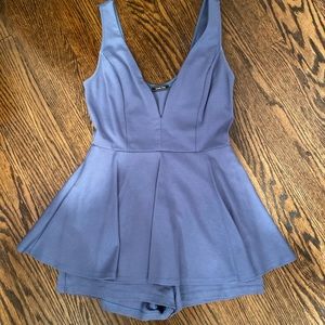 Blue Romper
